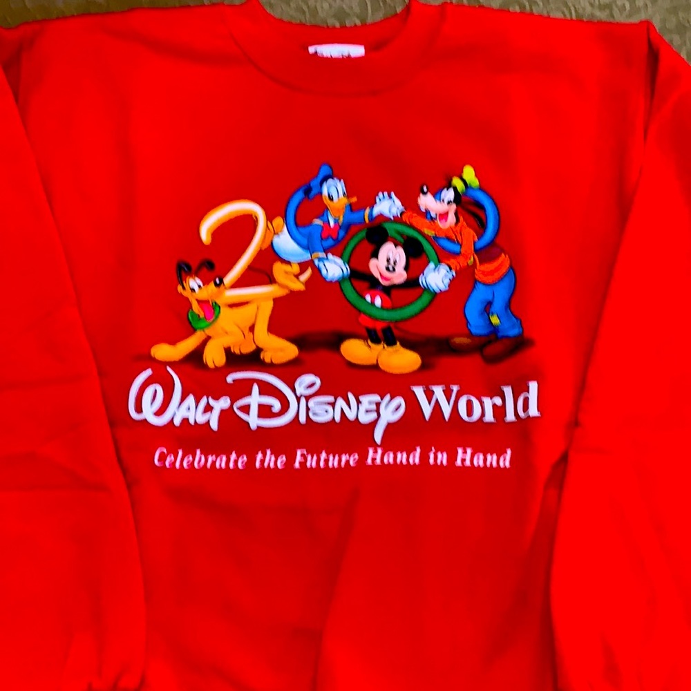VINTAGE Disney Sweatshirt! Year 2000. Size Medium